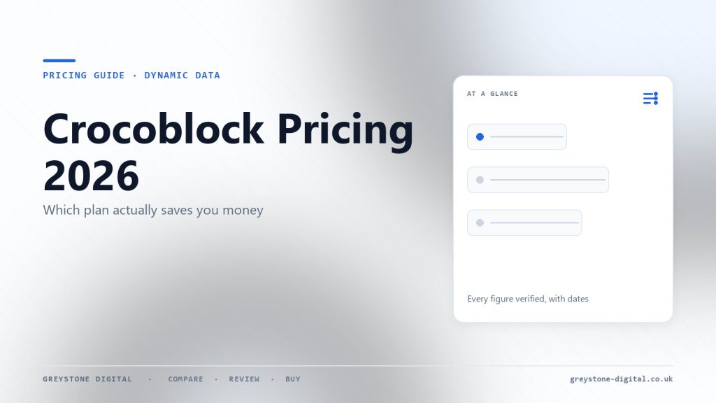 Crocoblock Pricing 2026 cover