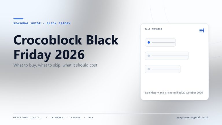 Crocoblock Black Friday 2026: what to buy and what to skip